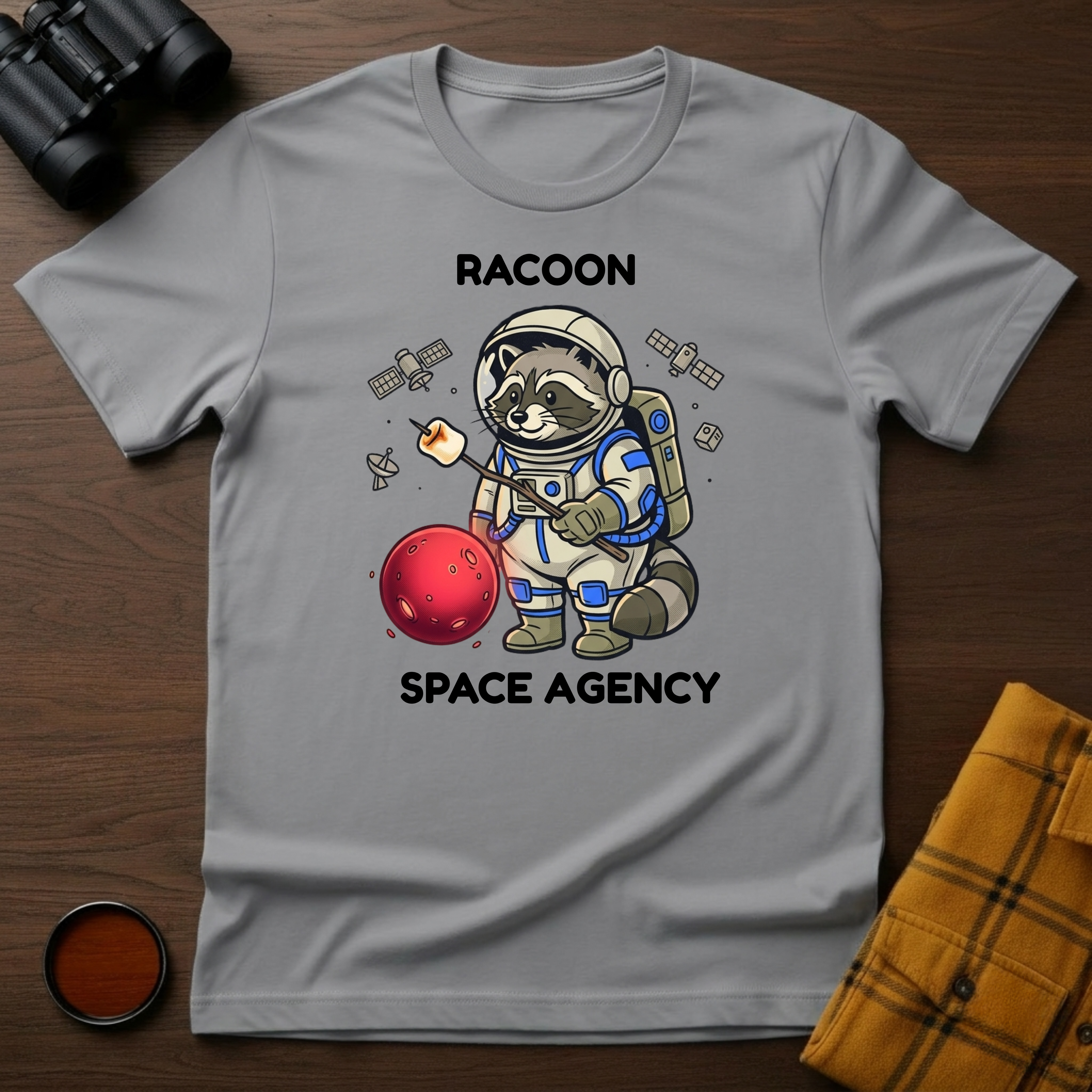 Racoon Space Agency T-Shirt