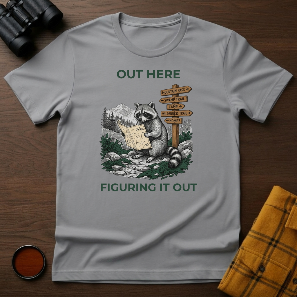 Figuring Out Raccoon T-Shirt