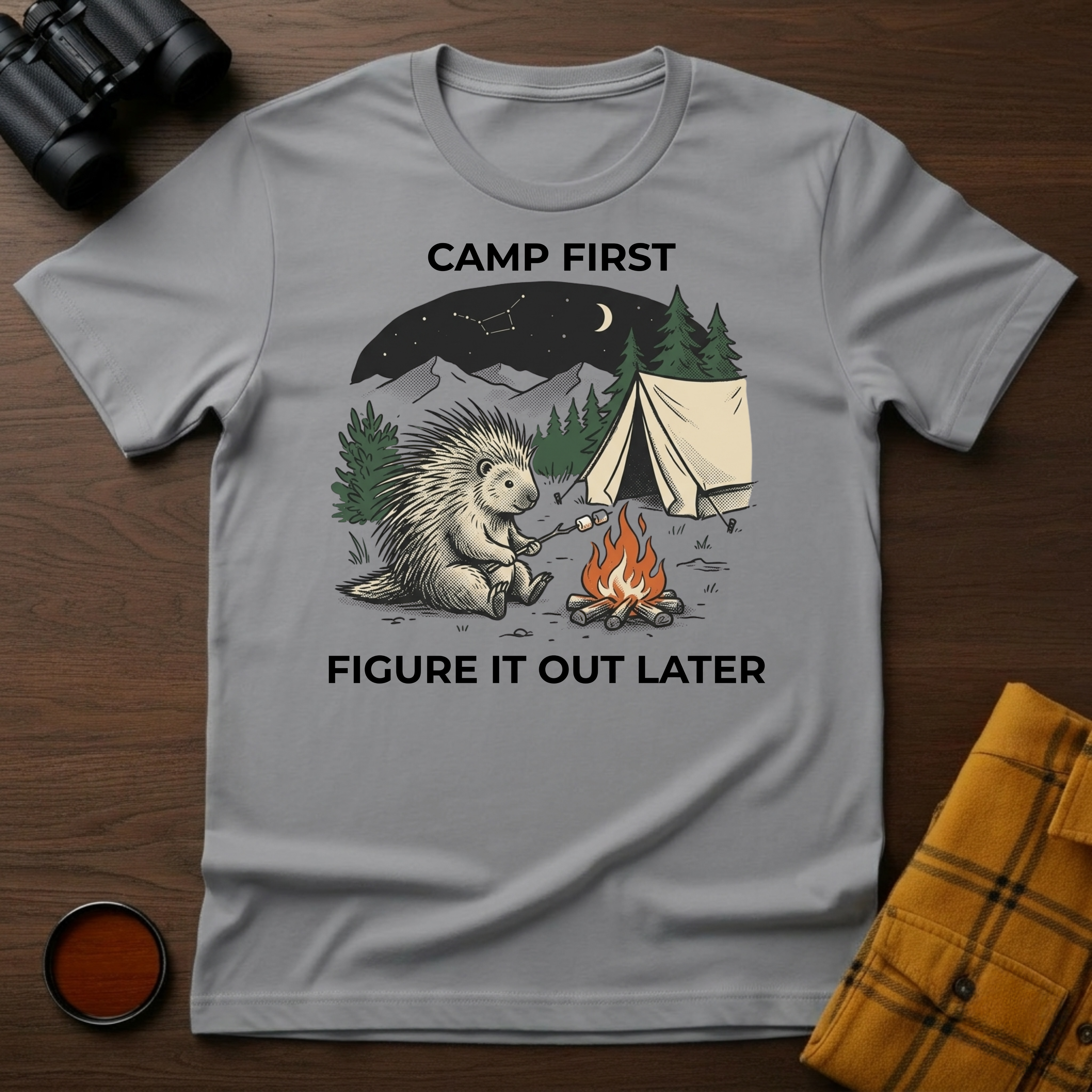 Camp Hedgehog T-Shirt