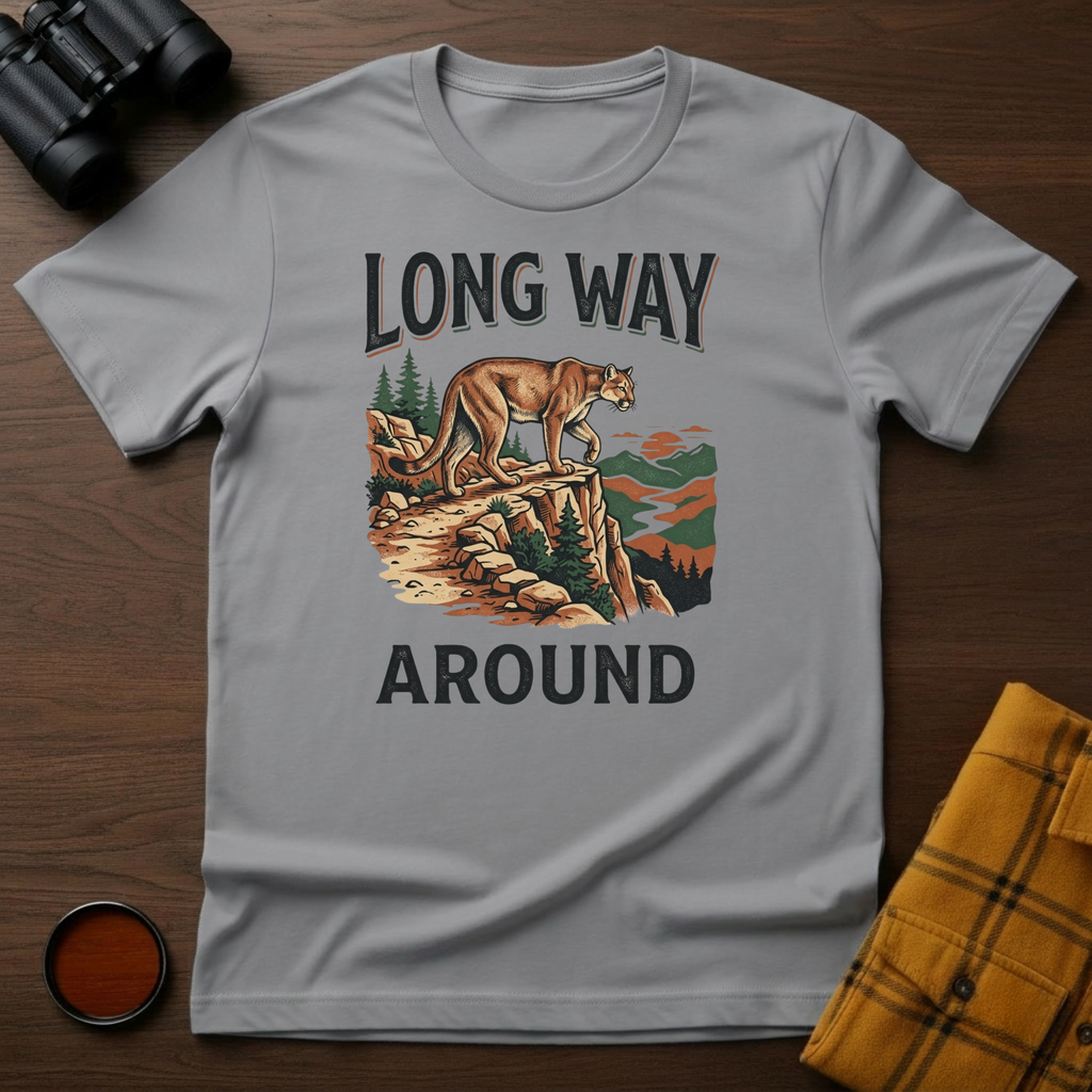 Long Way Around Lion T-Shirt