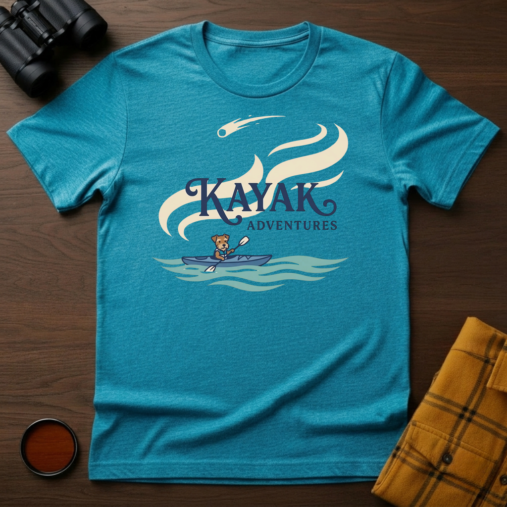 Kayaking Dog T-Shirt