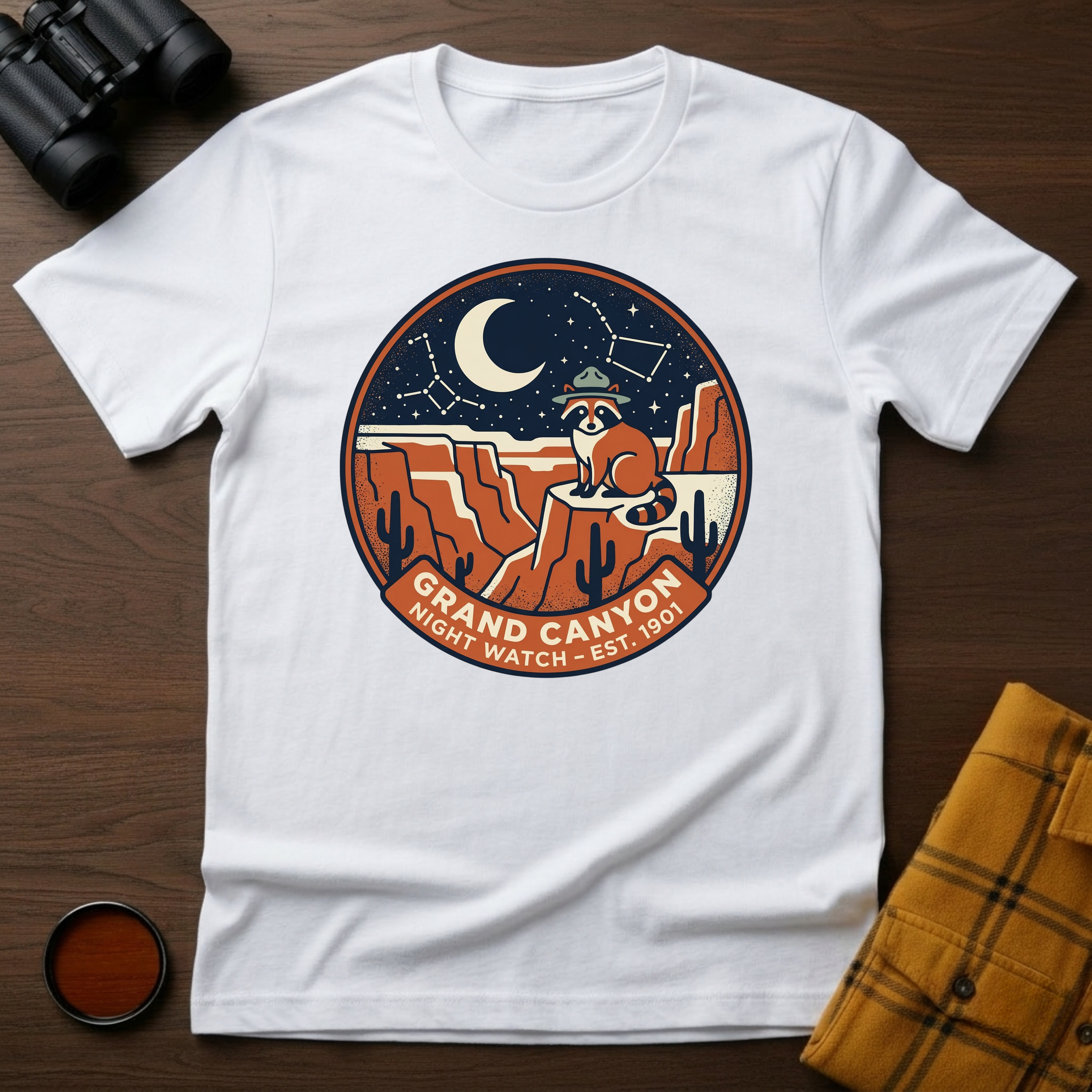Grand Canyon Raccoon T-Shirt