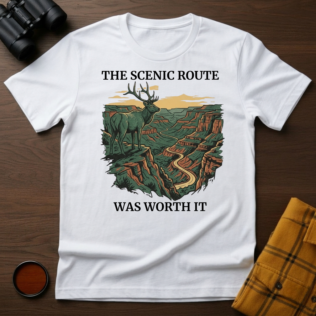 Scenic Route Stag T-Shirt