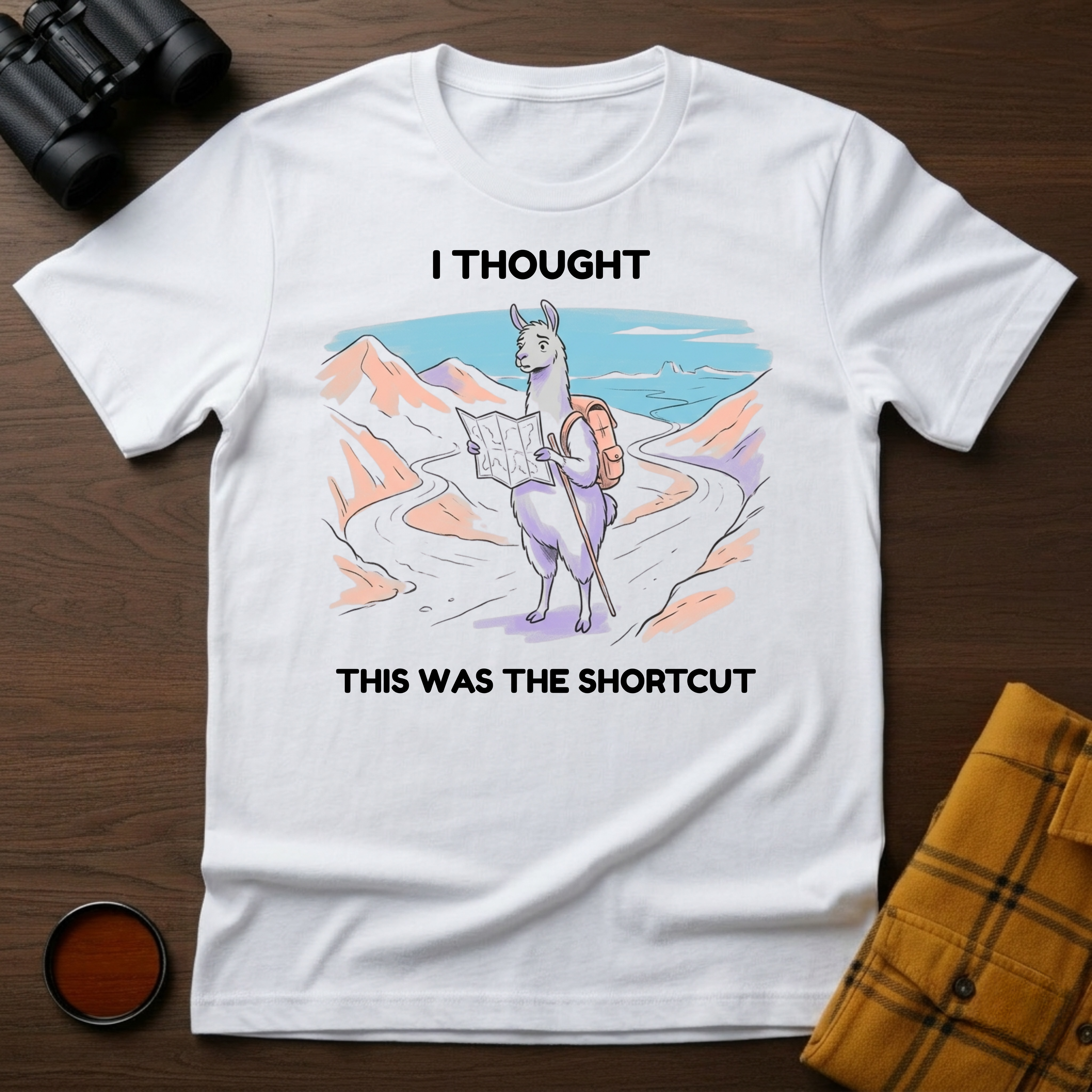 Shortcut Llama T-Shirt