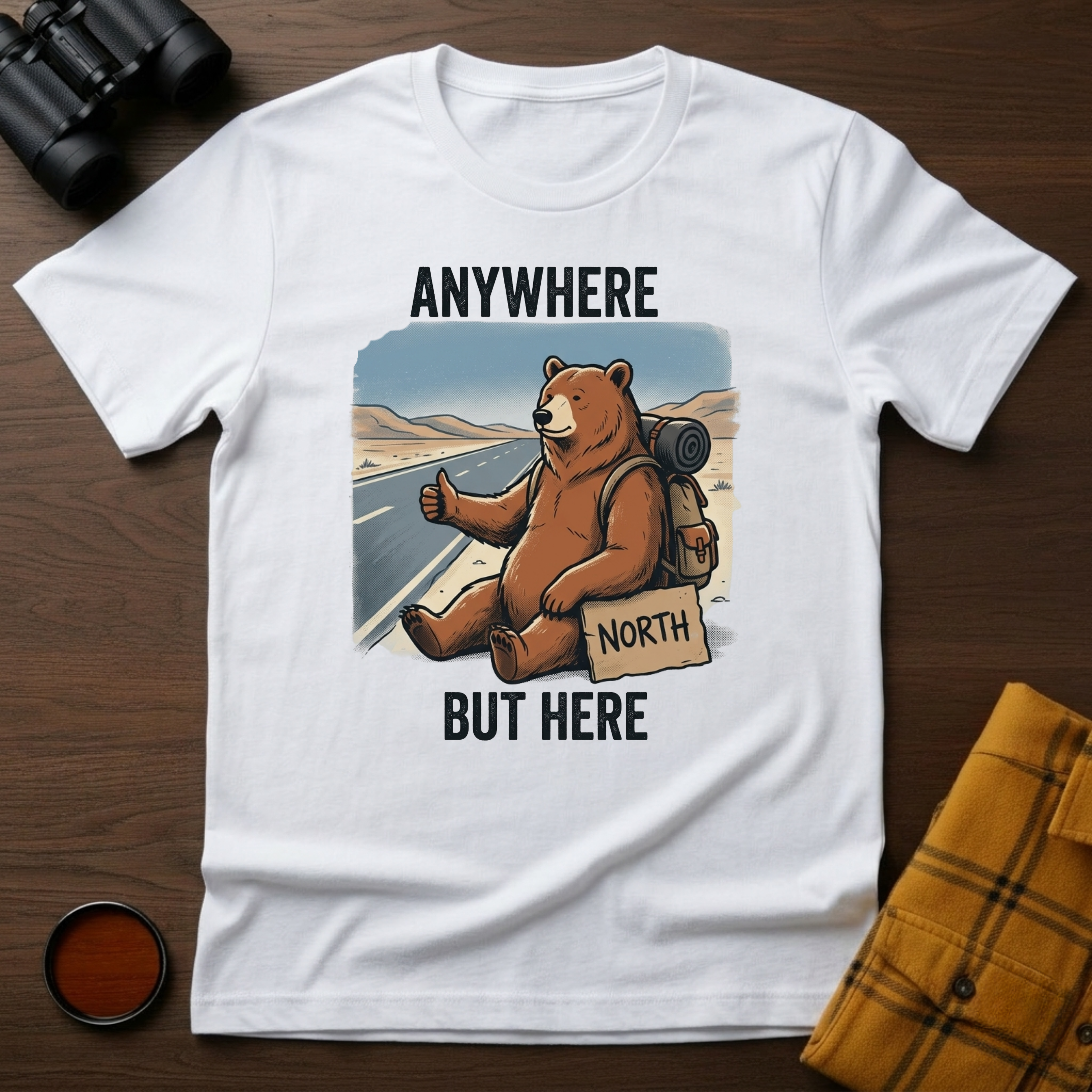 Anywhere But Here Bear T-Shirt