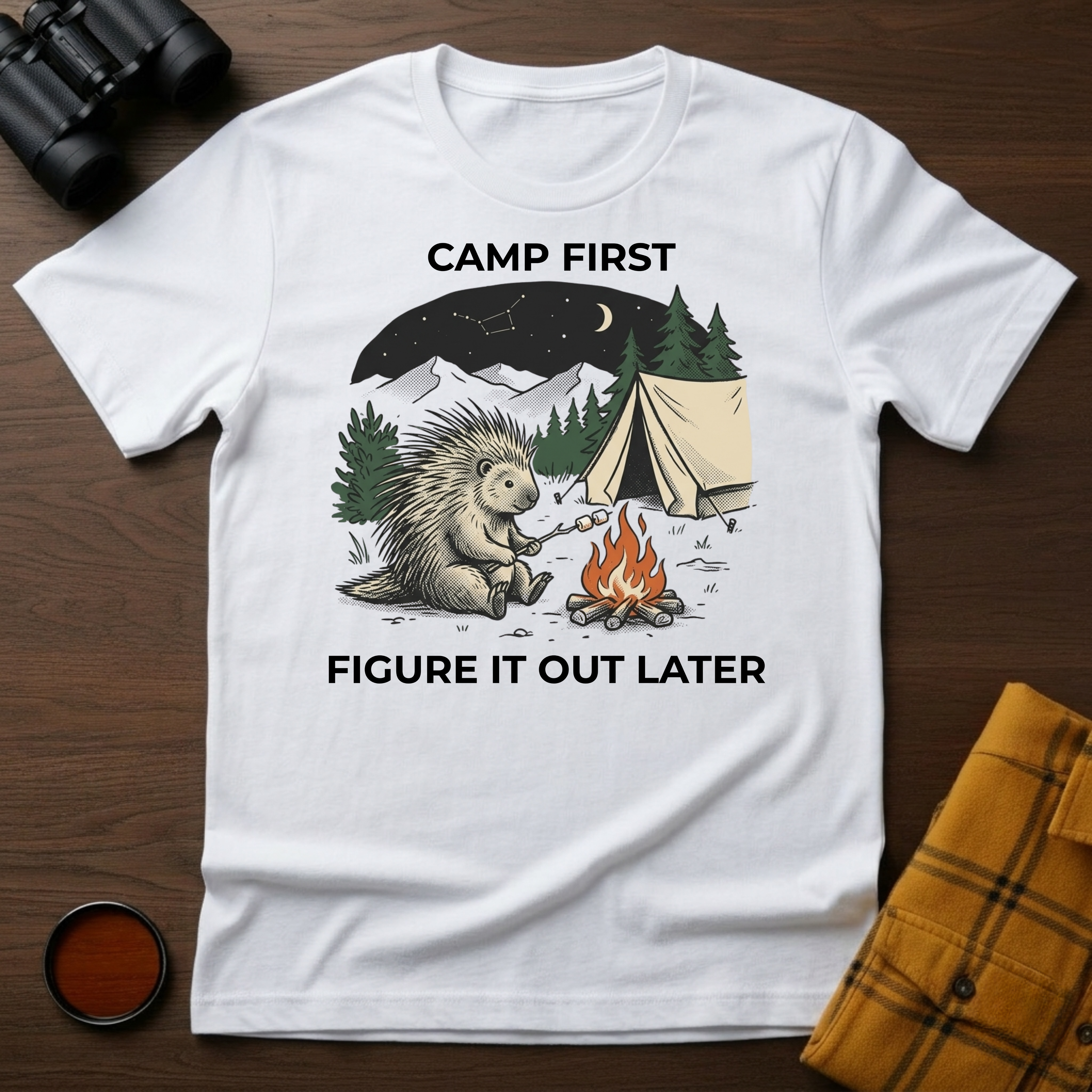 Camp Hedgehog T-Shirt