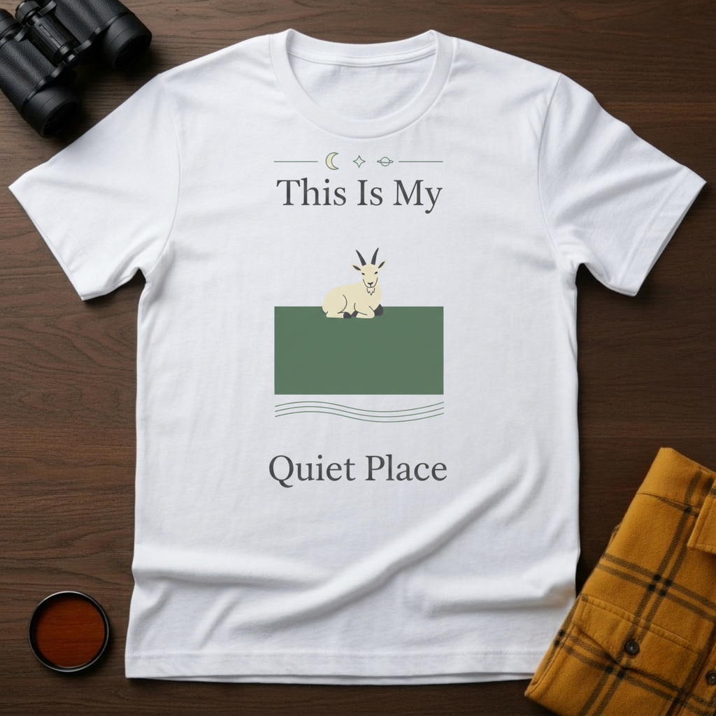 Quiet Place Goat T-Shirt