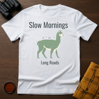 Slow Mornings Llama T-Shirt