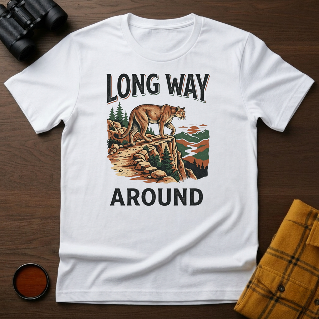 Long Way Around Lion T-Shirt