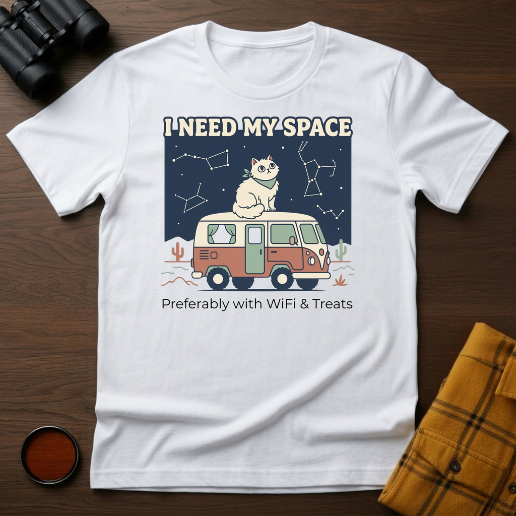 Need Space Cat T-Shirt
