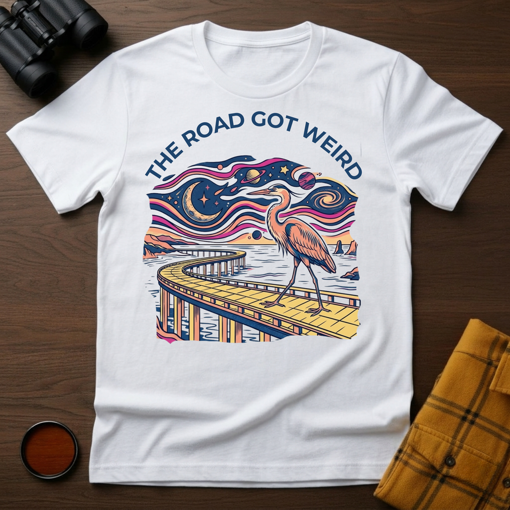 Weird Road Heron T-Shirt