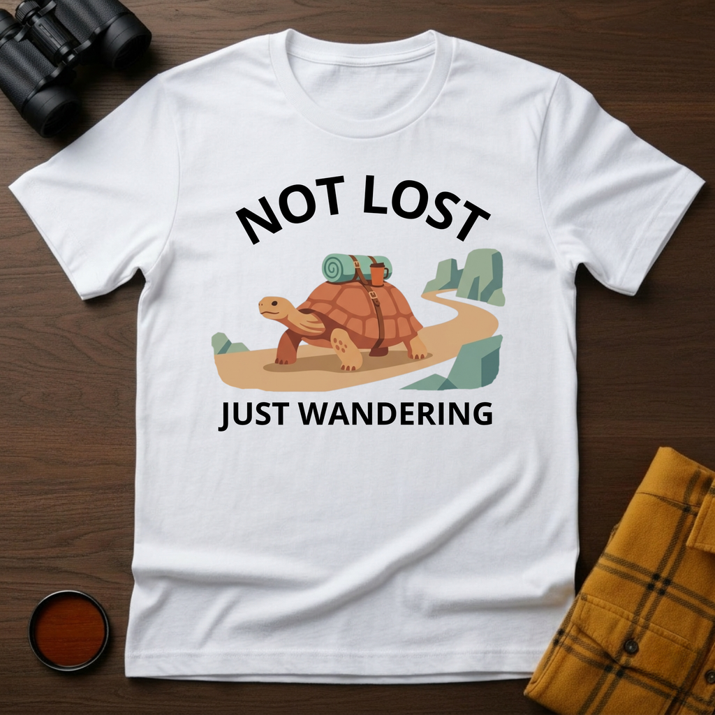 Not Lost Tortoise T-Shirt