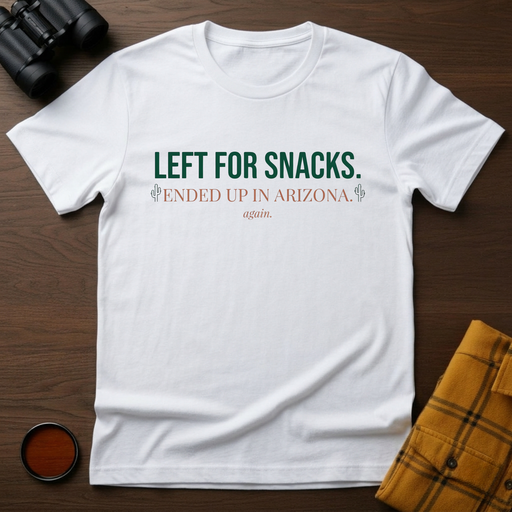 Arizona Left for Snacks T-Shirt