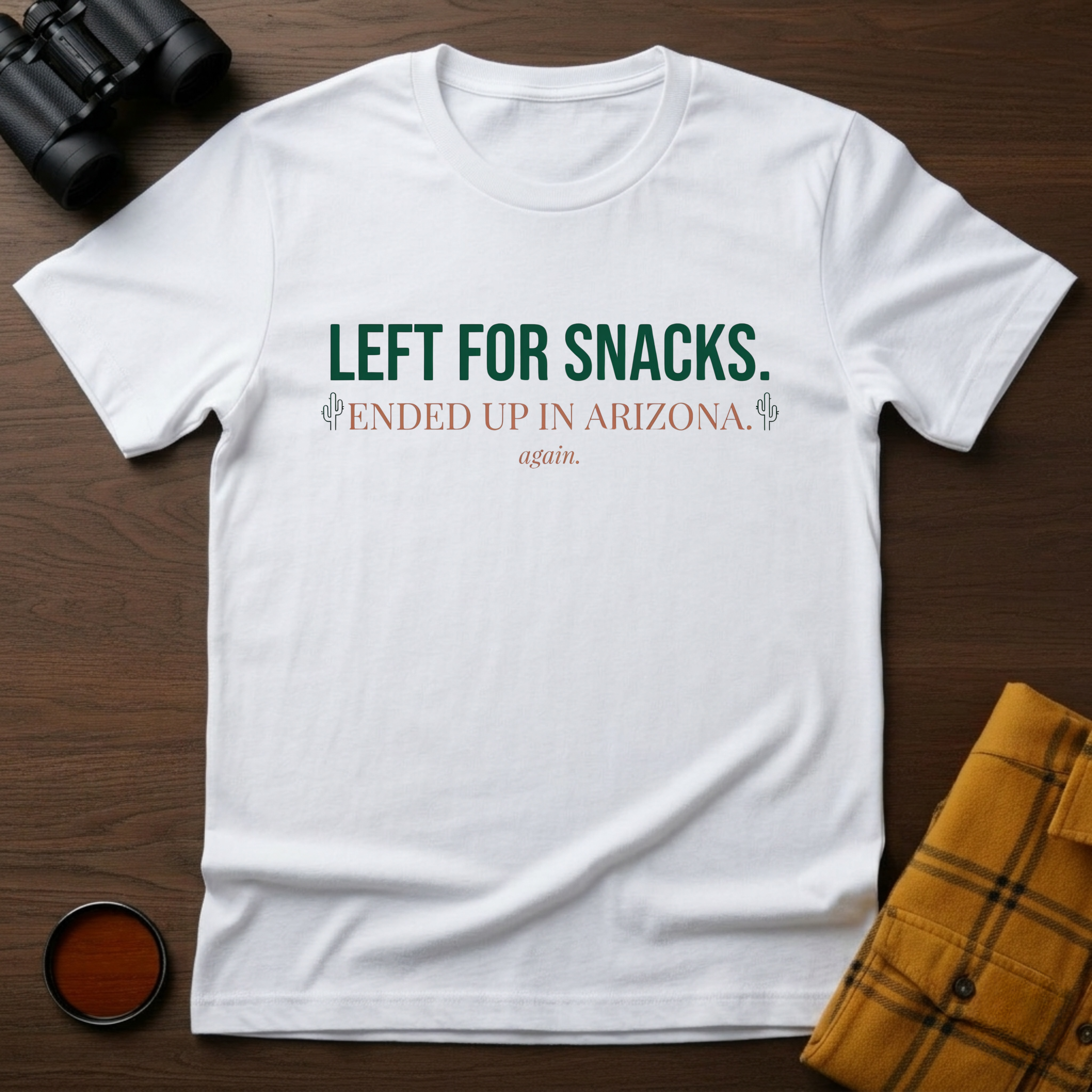 Arizona Left for Snacks T-Shirt